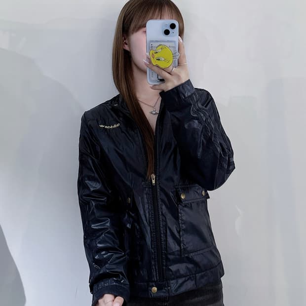 아디다스 글로시 트랙 자켓