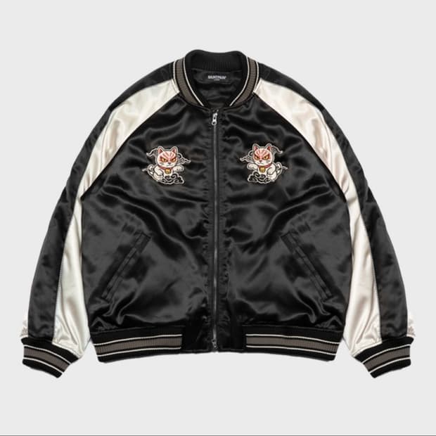 SP_KABUKI_CAT_SOUVENIR_JACKet 고양이 스카쟌