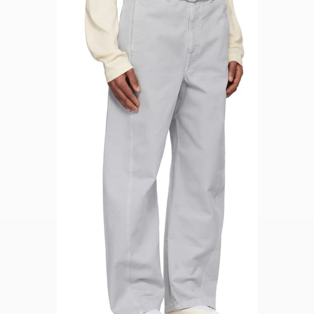 25SS 르메르 그레이 트위스트 벨트 데님 진