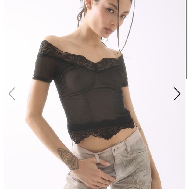 배디 badee off shoulder top 오프숄더 탑