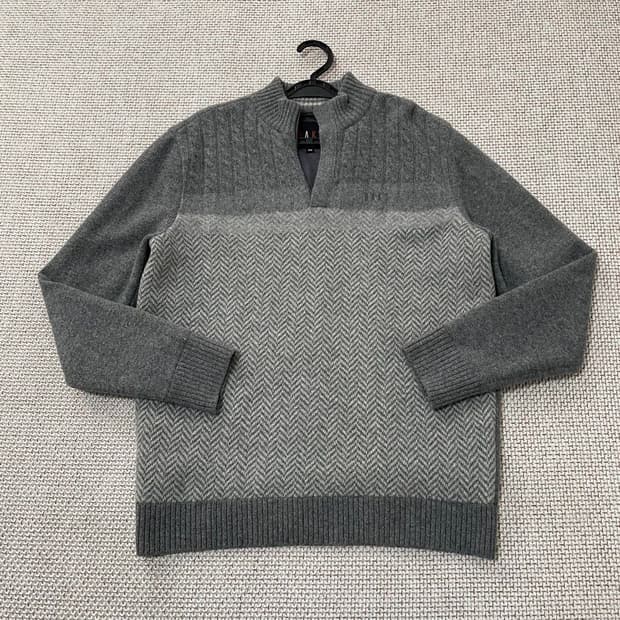 닥스 방풍 반집업 니트 5141