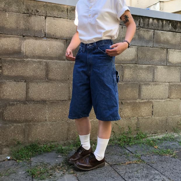 Wrangler carpenter denim shorts