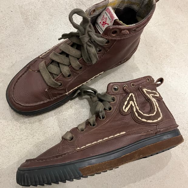 빈티지 00s 트루릴리젼 스니커즈 하이