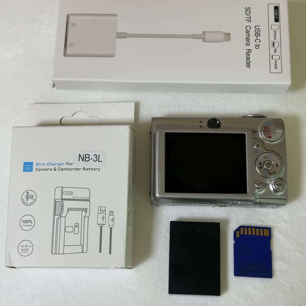 [한국어 지원, 작례O] 캐논 익서스 750, 익시 700 실버 디카