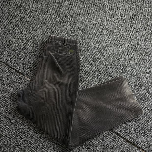 라코스테 레트로 코듀로이 와이드 팬츠 2410