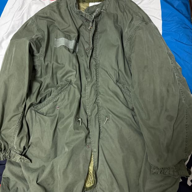M-65 Fishtail Parka L사이즈 내외피 세트