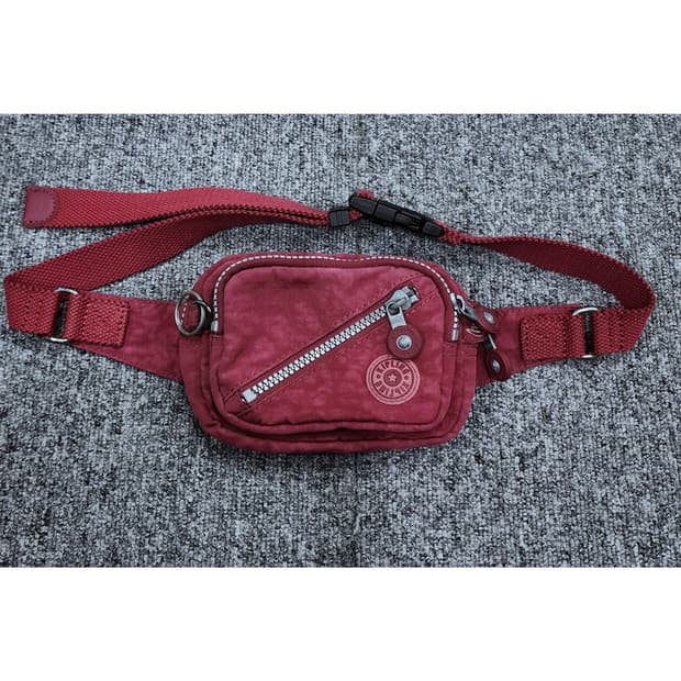 키플링 빈티지 미니 Peewee 슬링백 힙색 Bum Bag 가방