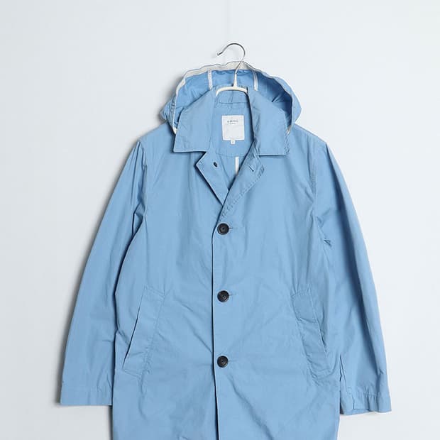 B:MING by BEAMS Hooded StandCollar Coat