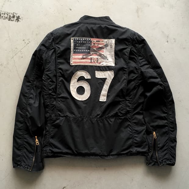 2000‘s Polo Cotton Moto Cycle Jacket