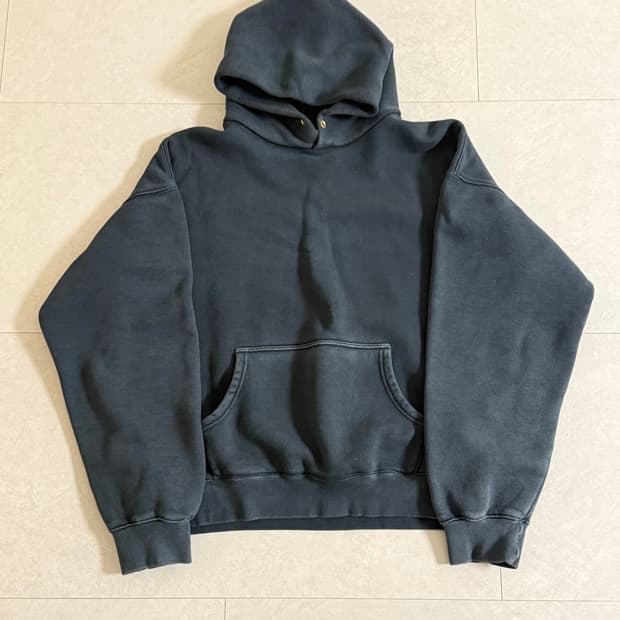 (XL) 블라인드파일즈 블랭크 후드 블랙