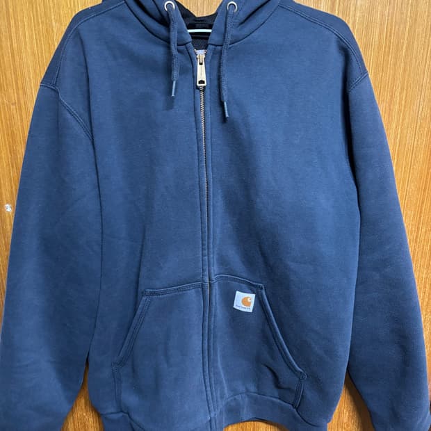 칼하트 네이비 후드집업