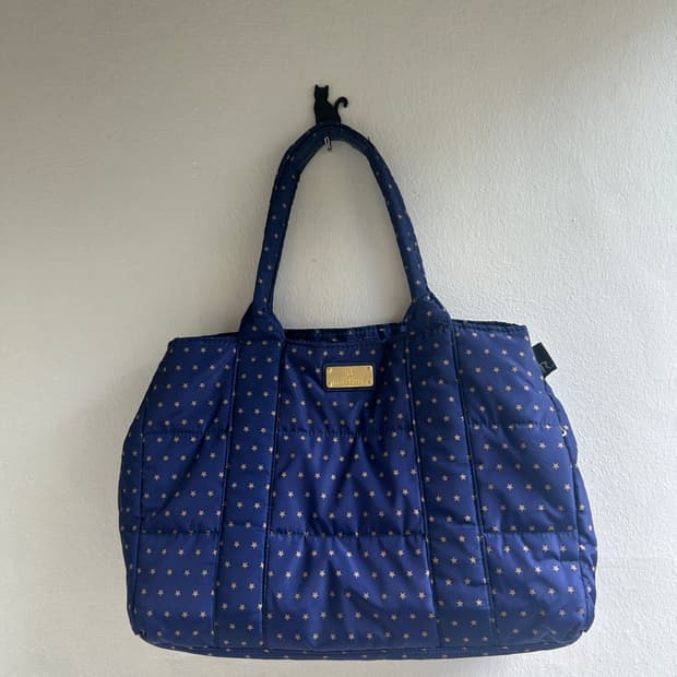 별 패딩 토트백 