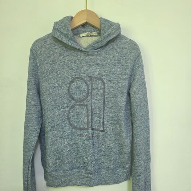 ATHÉ Vanessa Bruno 아떼 바네사브루노 멜란지 블루 후드 니