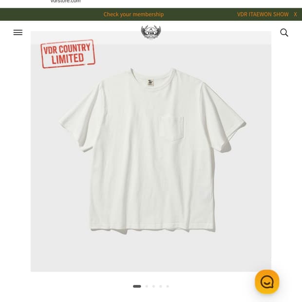 비디알 츠리아미 포켓 반팔 xxl