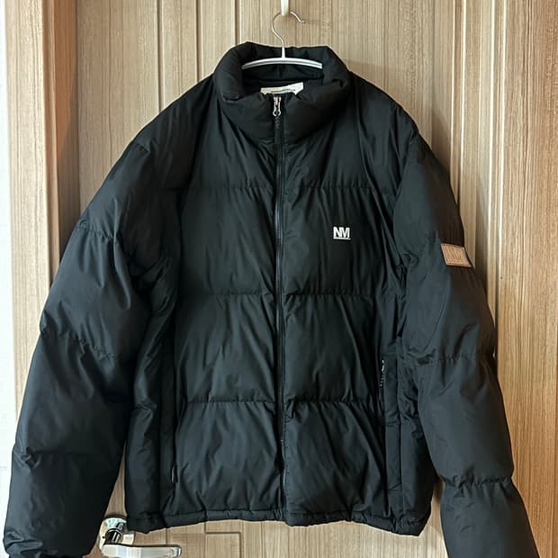 노매뉴얼 숏패딩 L