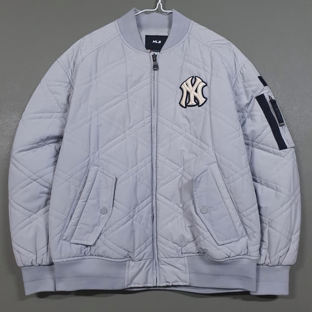 MLB 신형 21FW 뉴욕 양키스 NY 퀼팅 점퍼 중경량 패딩 자켓 M