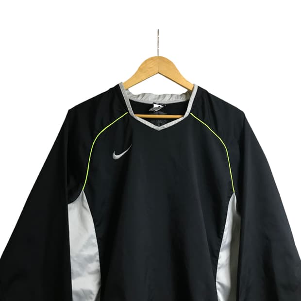 나이키 검정 웜업 바람막이