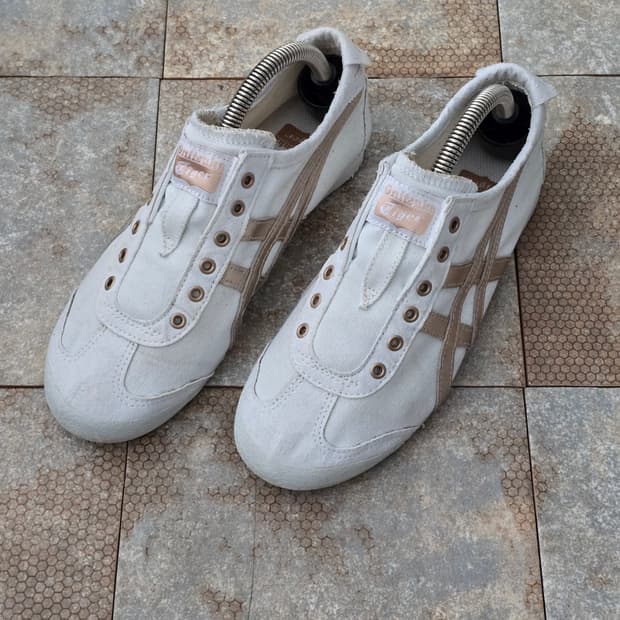 (230)오니츠카타이거 멕시코 66 슬립온 로즈 골드