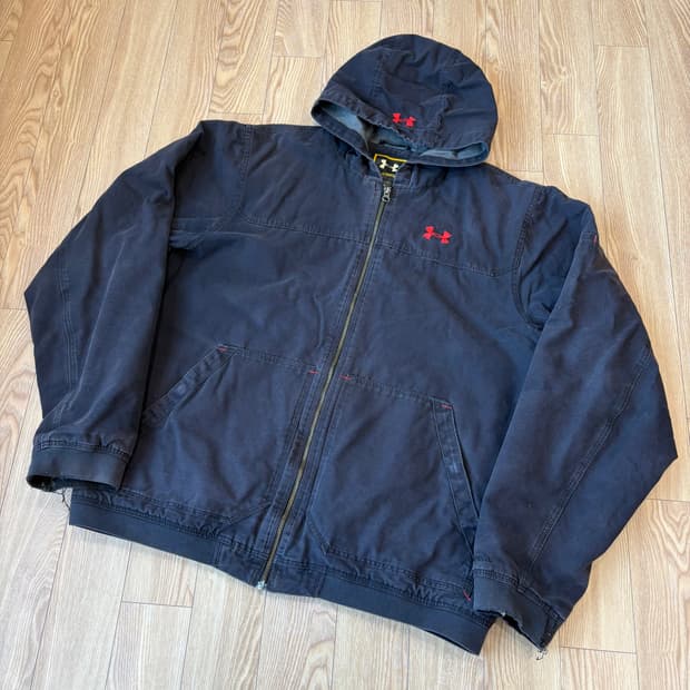 [언더아머] 워크웨어 후드 집업 자켓 XL