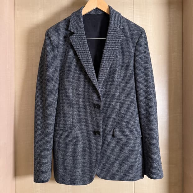 솔리드옴므 22fw 남성 울 블레이저 48