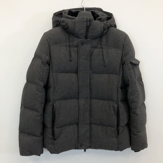 헤지스 그레이 덕다운패딩 여성 95 