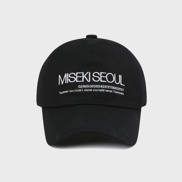 미세키서울 볼캡 모자