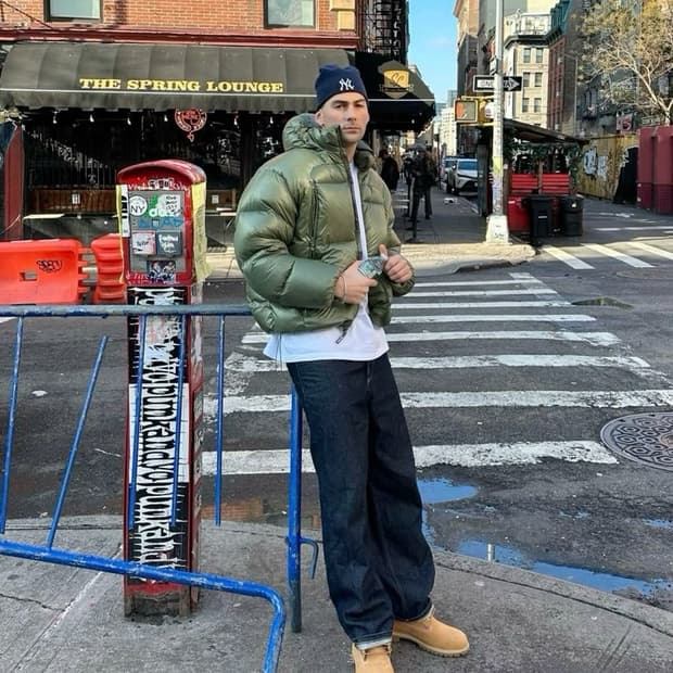 슈프림 페더웨이트 올리브