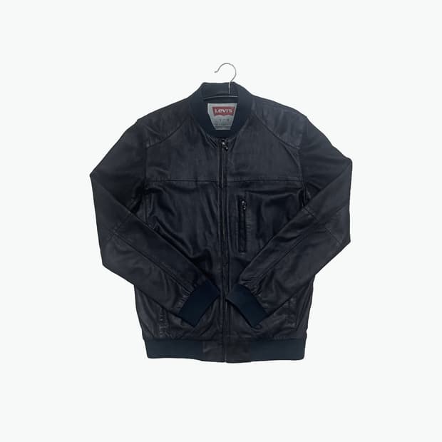 S) Levi’s 리바이스 염소가죽 봄버자켓