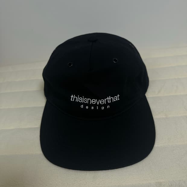 디즈이즈네버댓 일자챙 모자