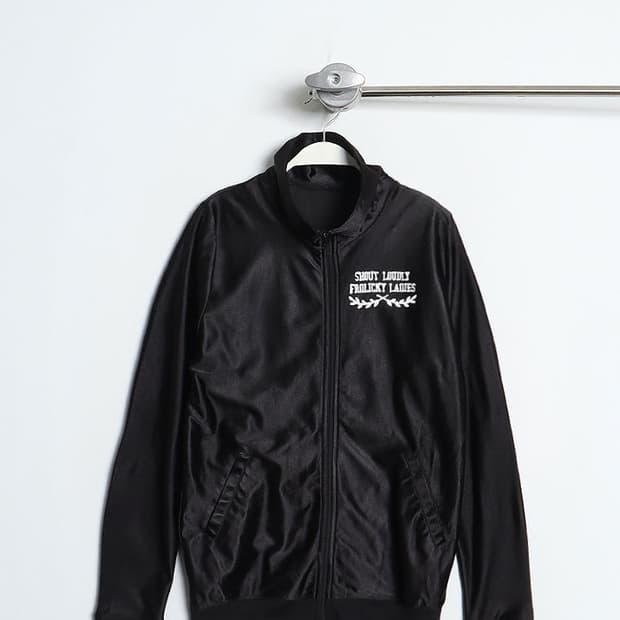 rodeo crowns Satin Track Jacket