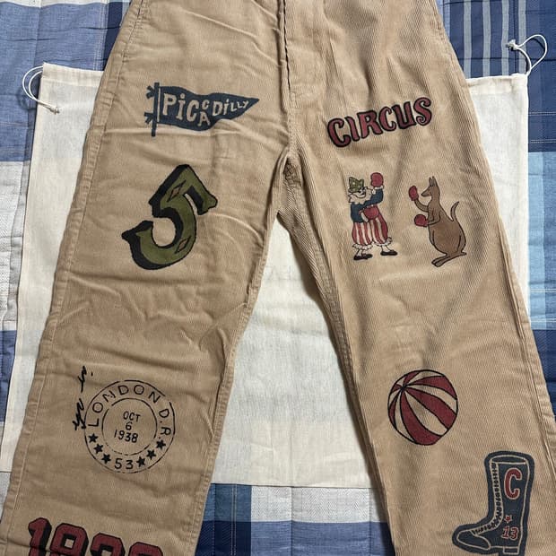 디그레 빈티지 시니어 코듀로이 팬츠