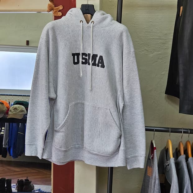 80s USMA 리버스위브 후디