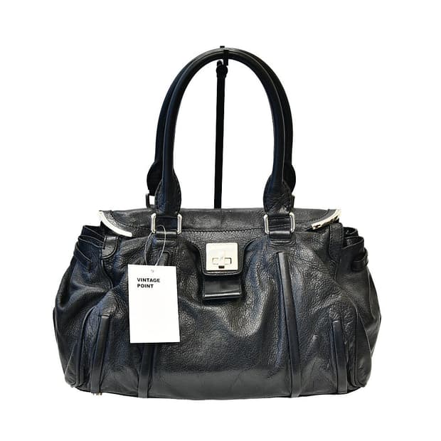 셀린느 레더 빈티지 숄더백 (정품)