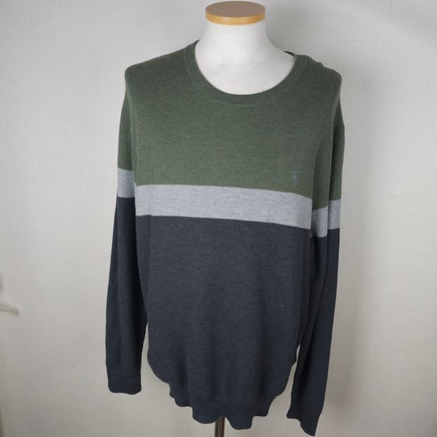 폴로 라운드니트티 남자100사이즈 