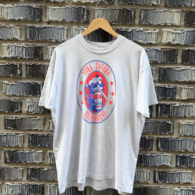 92년도 싱글스티치 YORK,PA 반팔티