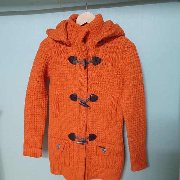 Bark 바크 더플 니트 코트 80~85슬림