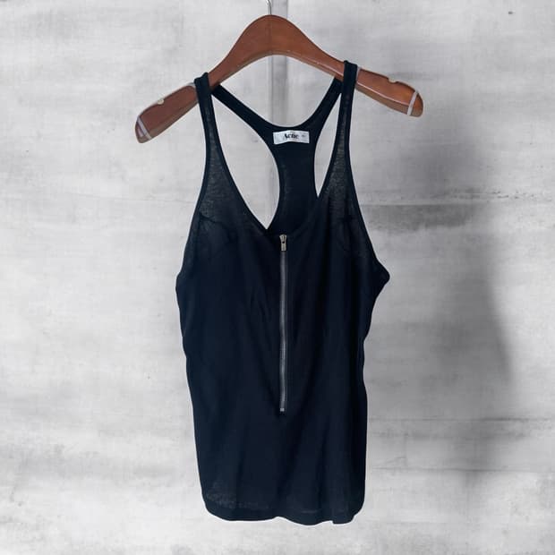ACNE studio 아크네 골지 탱크탑