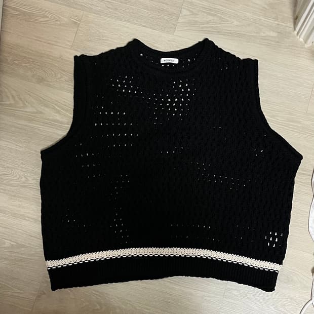 문선 Honeycomb 니트베스트