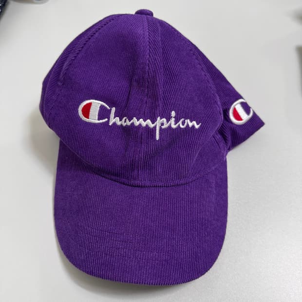 챔피온 코듀로이 모자 퍼플