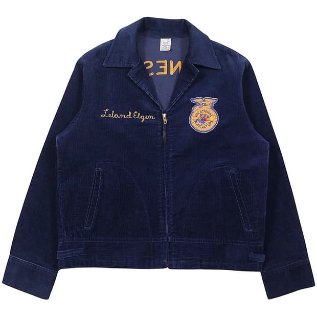 1980s FFA Lot. 100 코듀로이 자켓 빈티지