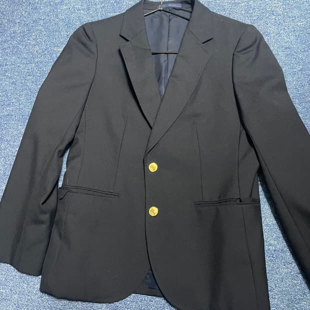 버버리금장블레이저 (찐네이비)