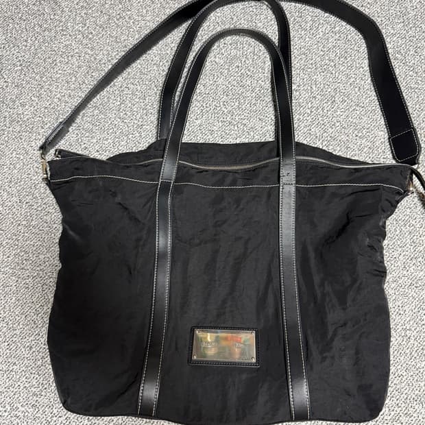 마뗑킴 패브릭 뉴 쇼퍼백 블랙