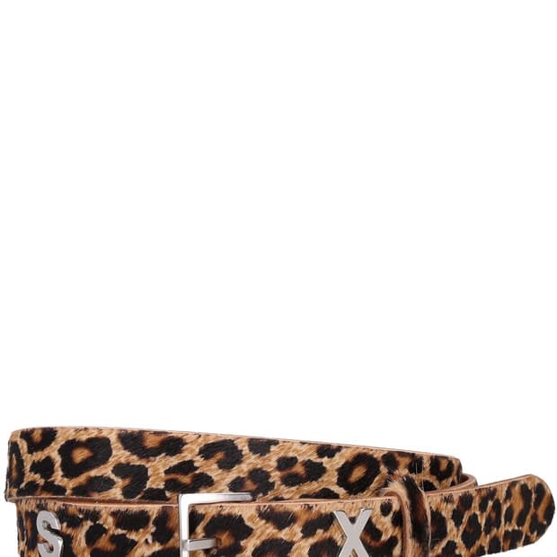 martin rose 2.5cm sex letters belt