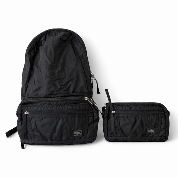 포터 나일론 립스탑 패커블 백