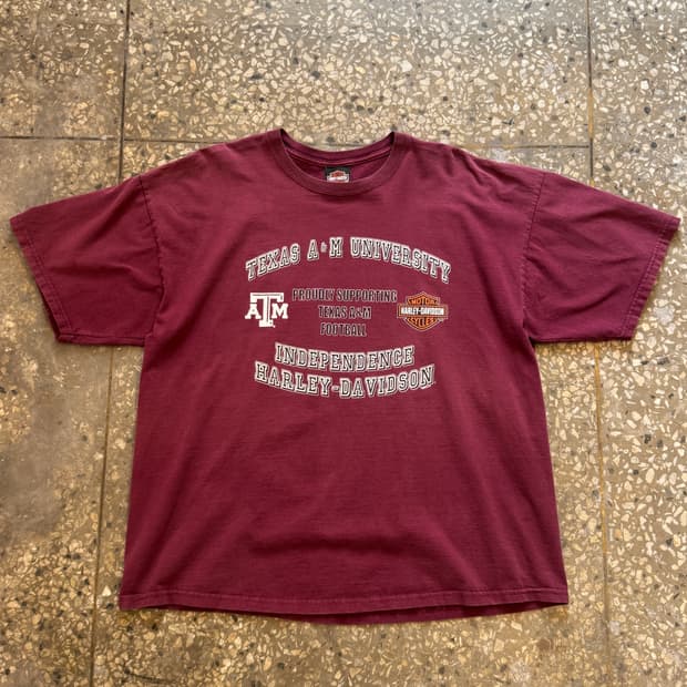 00s 할리 데이비슨 반팔 티셔츠(HT14)