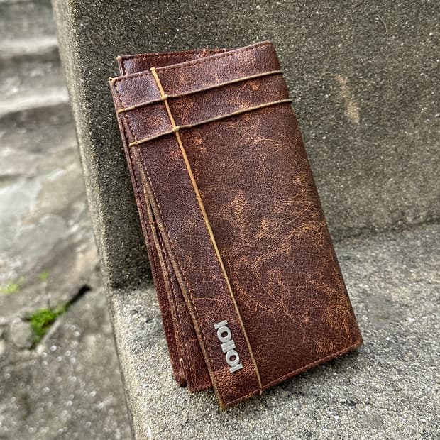 Vintage brown wallet