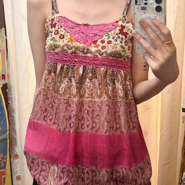jpn vintage ethnic sleeveless