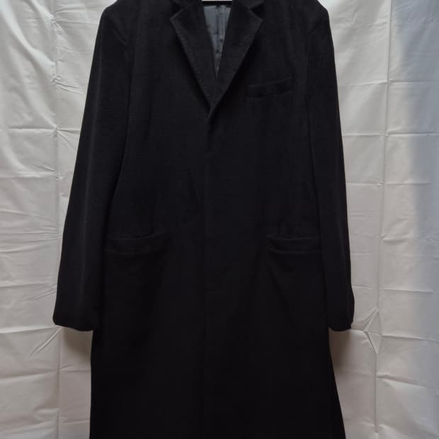 우영미 솔리드옴므 오버코트