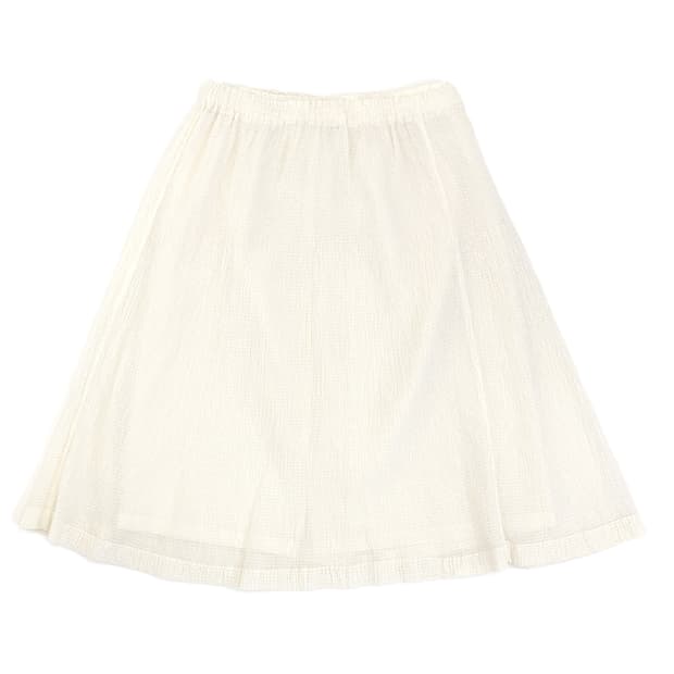 Issey Miyake me Crinkle Flared Skirt