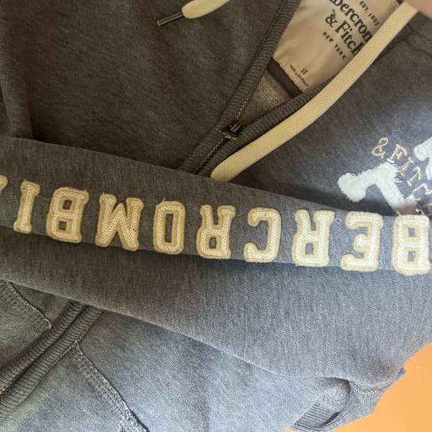 아베크롬비 후드집업 xs 그레이